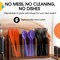Exquisite Polished Plastic Silverware – 150 Pcs Heavy Duty Cutlery Set – 50 Each of Forks, Knives & Spoons – Disposable Utensil Set for Parties, Events & Catering – Flatware Set by Party Solids